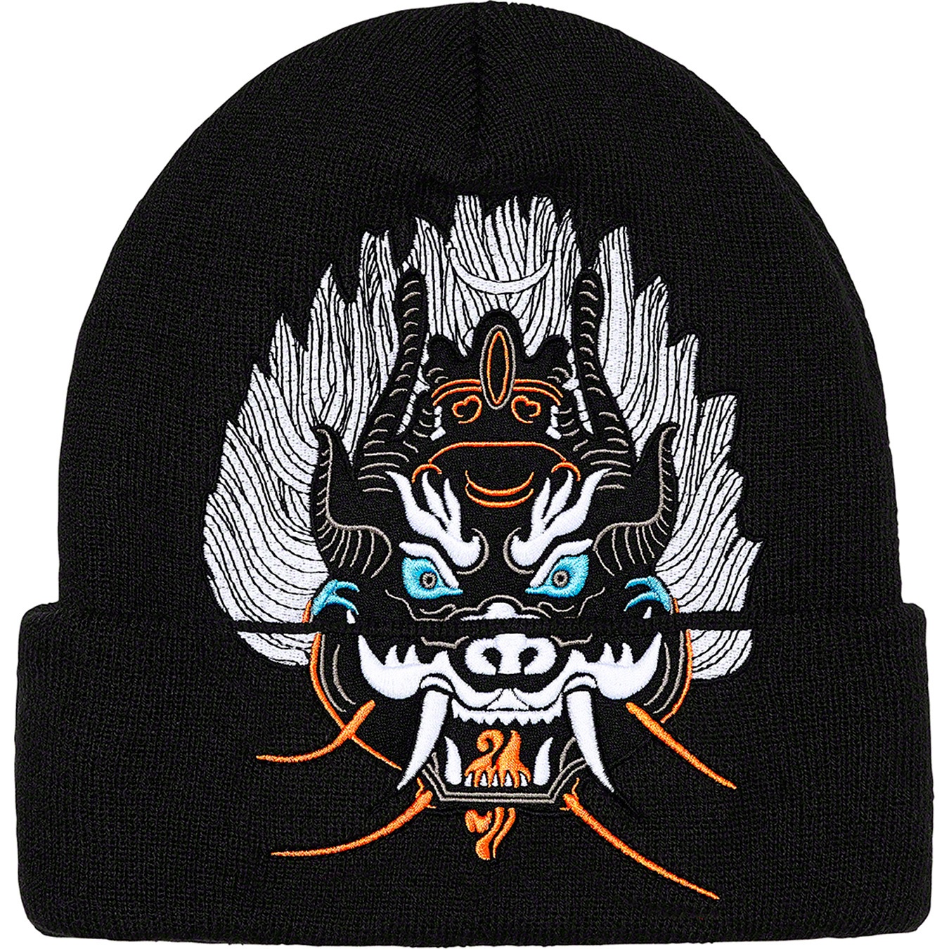 Supreme Demon Beanie (FW21) - Black - $40