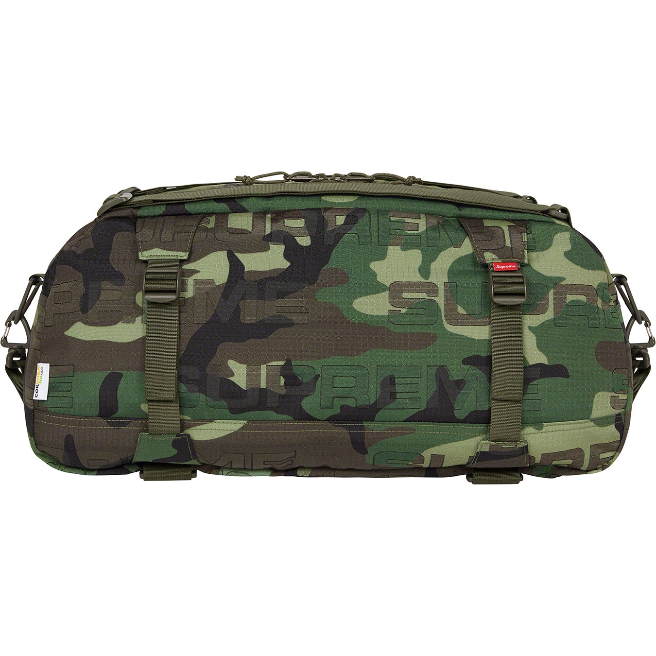 Supreme Duffle Bag (FW21) - Woodland Camo - $148