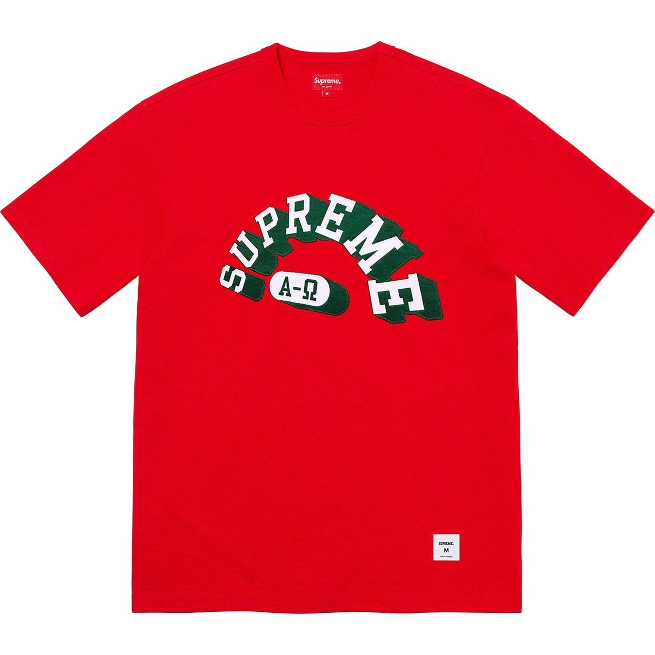 Supreme Alpha Omega S S Top (FW21) - Red - $78