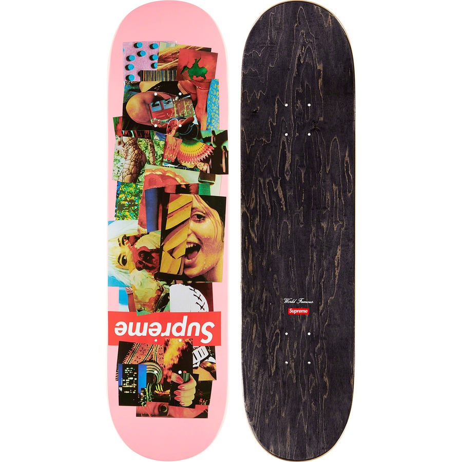 Supreme Stack Skateboard (FW21) - Pink - 8.25" x 32"  - $58