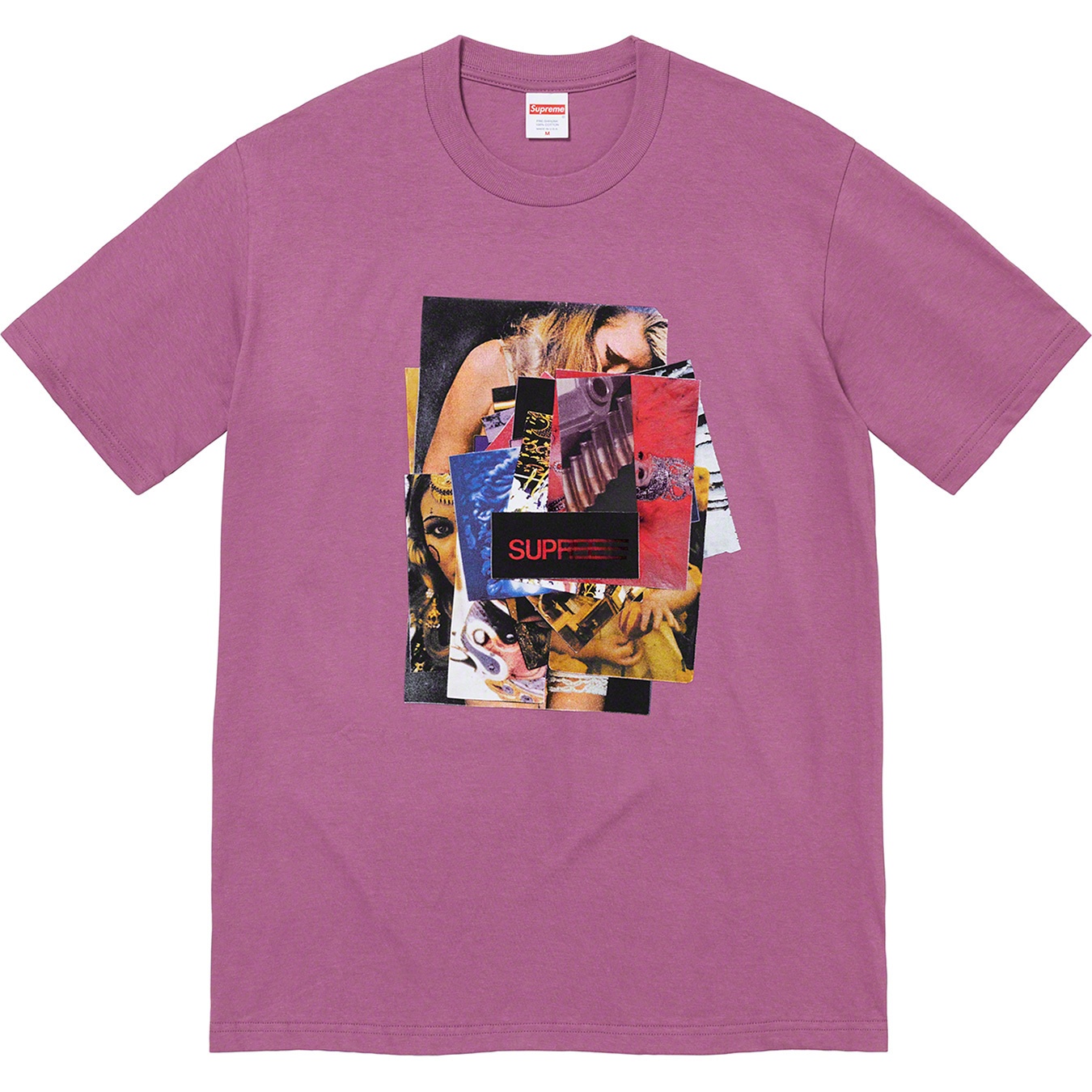 Supreme Stack Tee (FW21) - Plum - $38