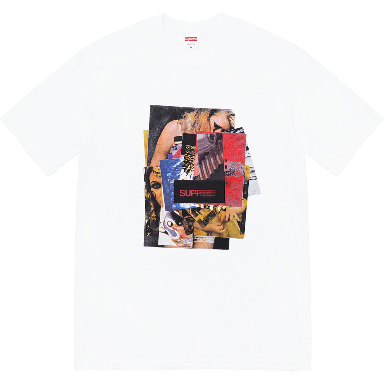Supreme Stack Tee (FW21) - White - $38