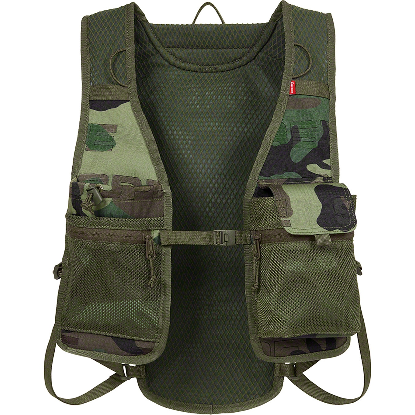Supreme Pack Vest (FW21) - Woodland Camo - $138