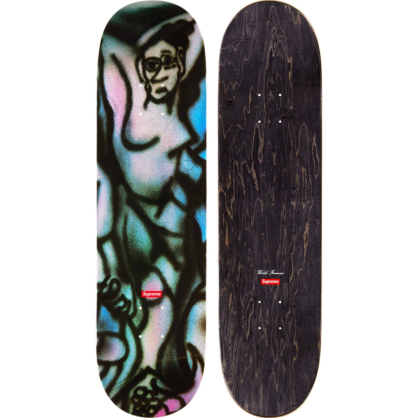 Supreme Bodies Skateboard (FW21) - Multicolor - 8.25” x 32” - $58