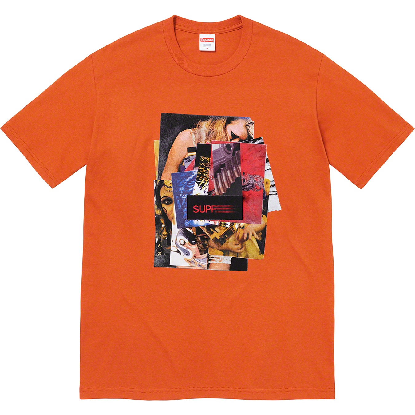 Supreme Stack Tee (FW21) - Rust - $38