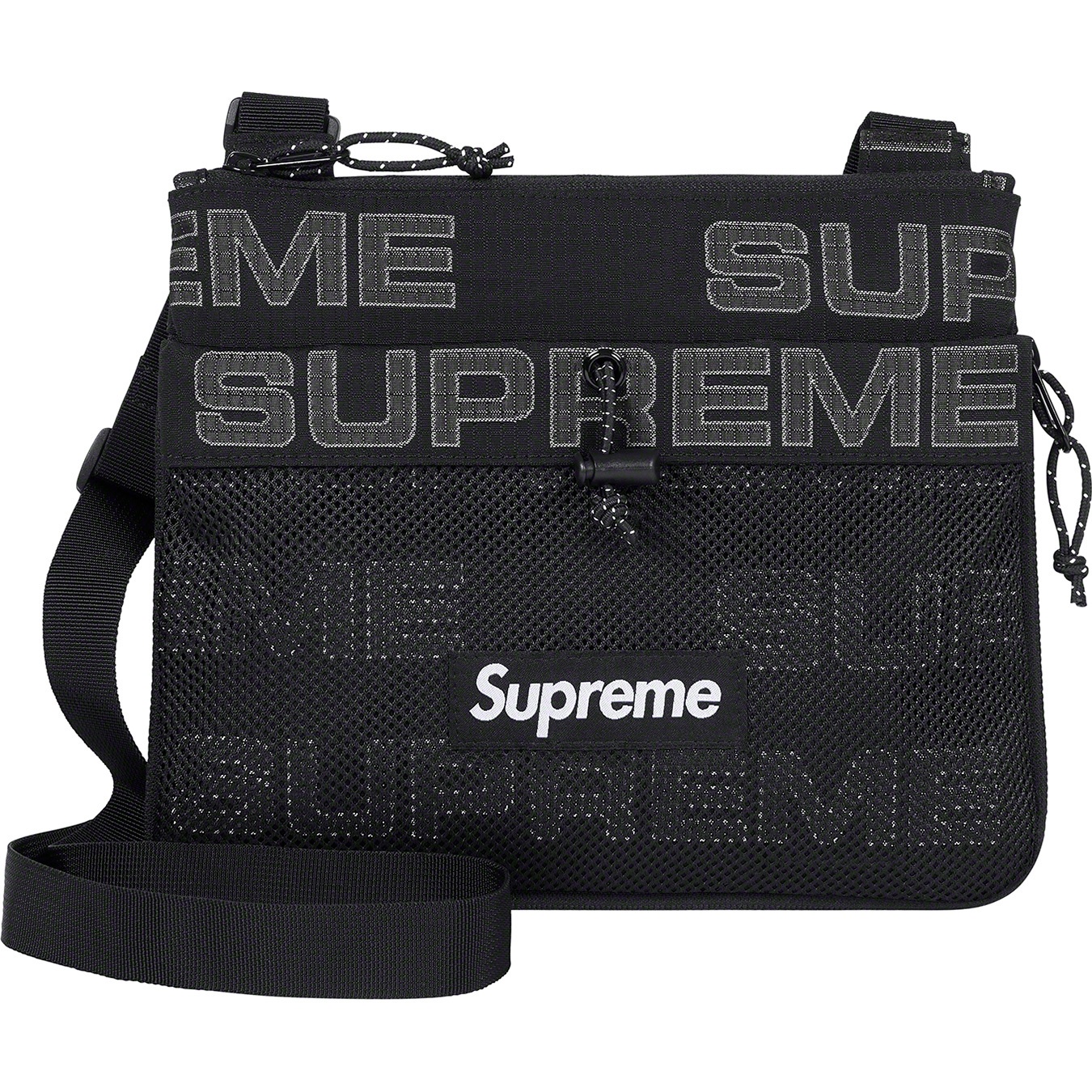 Supreme Side Bag (FW21) - Black - $54