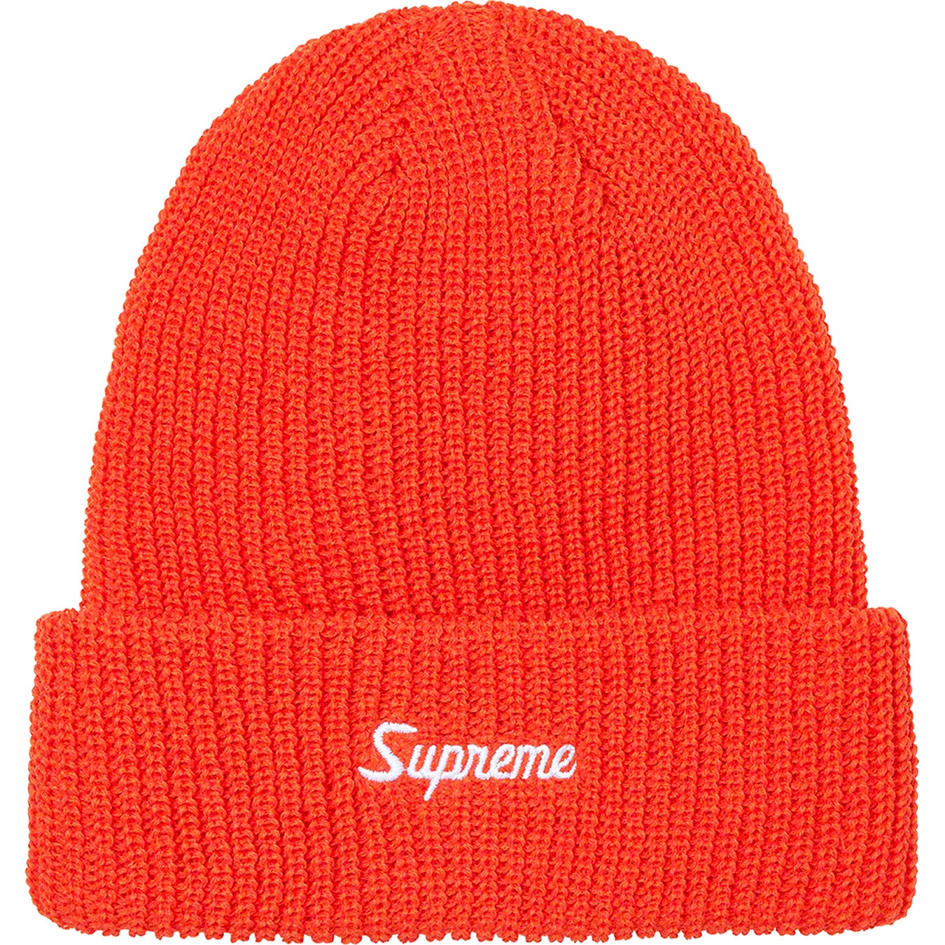 Supreme Loose Gauge Beanie (FW21) - Red - $38