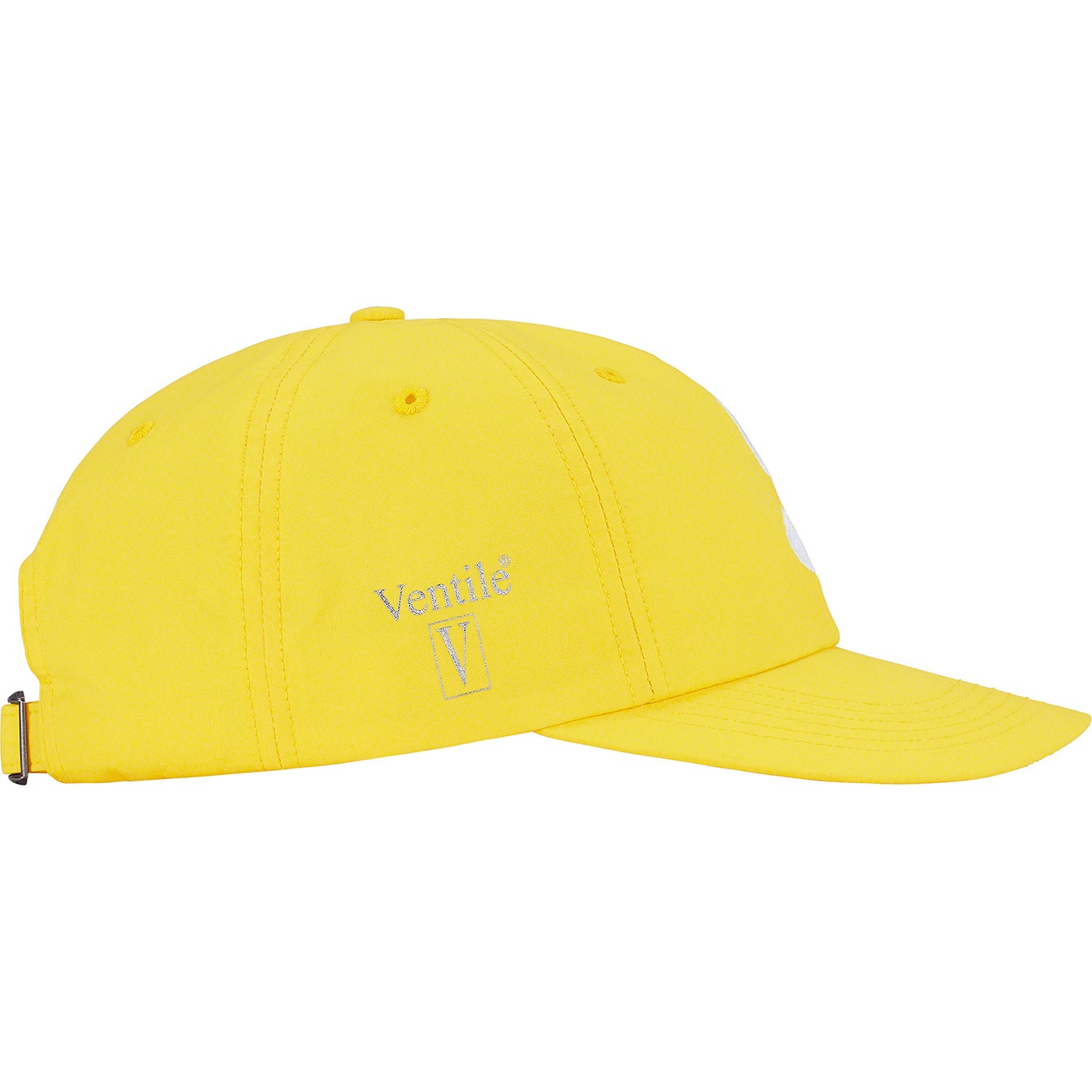 Supreme Ventile S Logo 6-Panel (FW21) - Yellow - $54