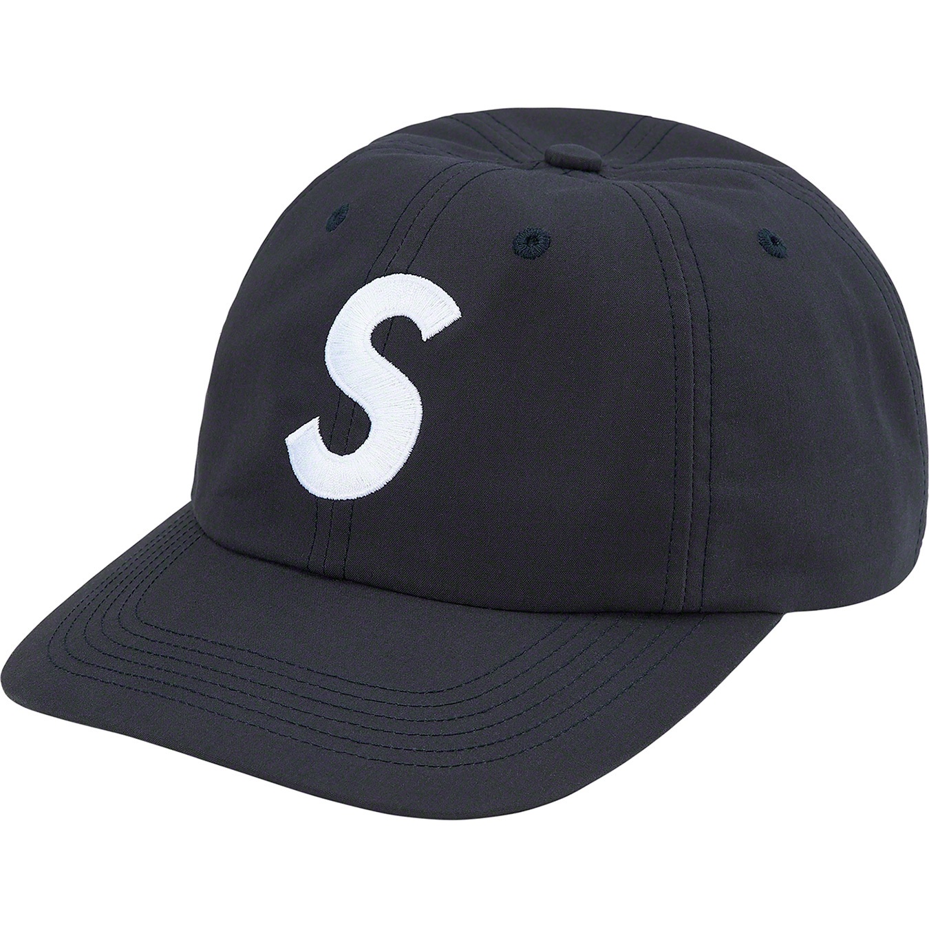 Supreme Ventile S Logo 6-Panel (FW21) - Navy - $54