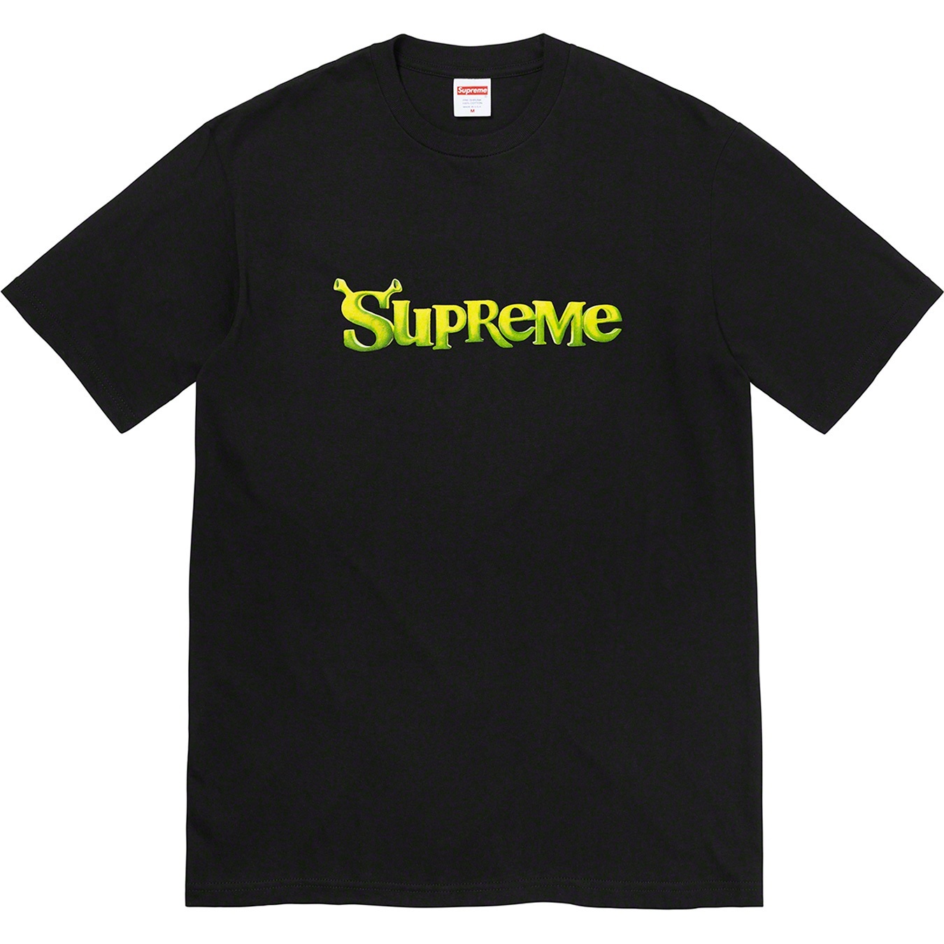 Supreme Shrek Tee (FW21) - Black - $48