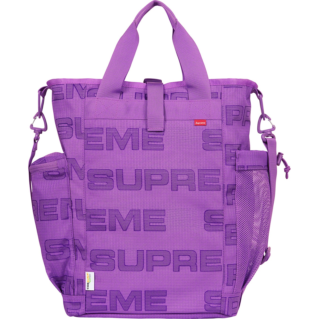 Supreme Utility Tote (FW21) - Purple - $118