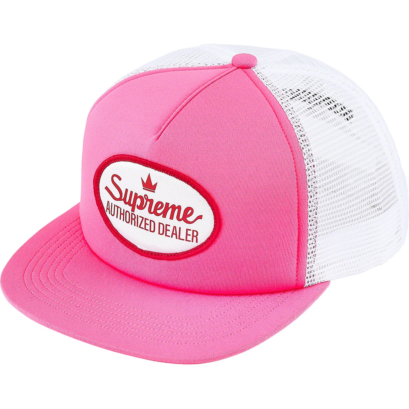 Supreme Authorized Mesh Back 5-Panel (FW21) - Pink - $42