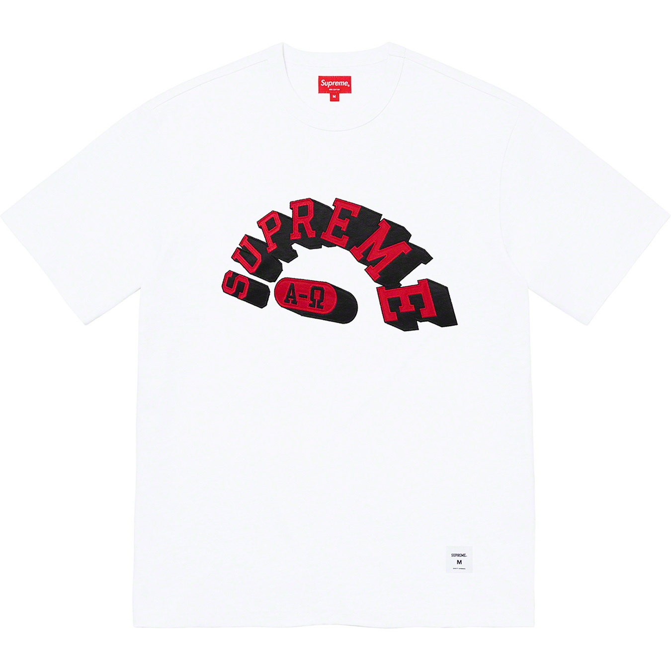 Supreme Alpha Omega S S Top (FW21) - White - $78