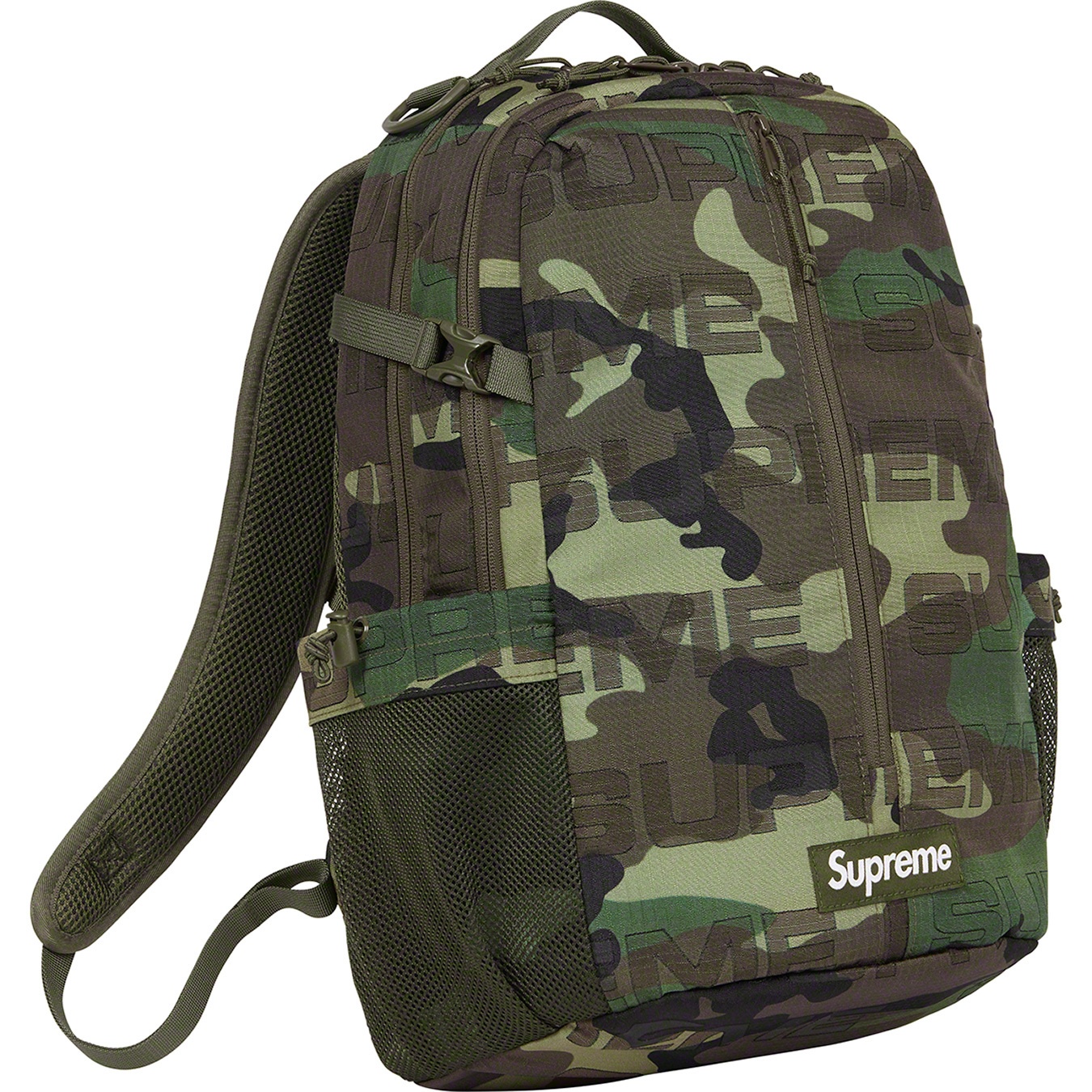 Supreme Backpack (FW21) - Woodland Camo - $148