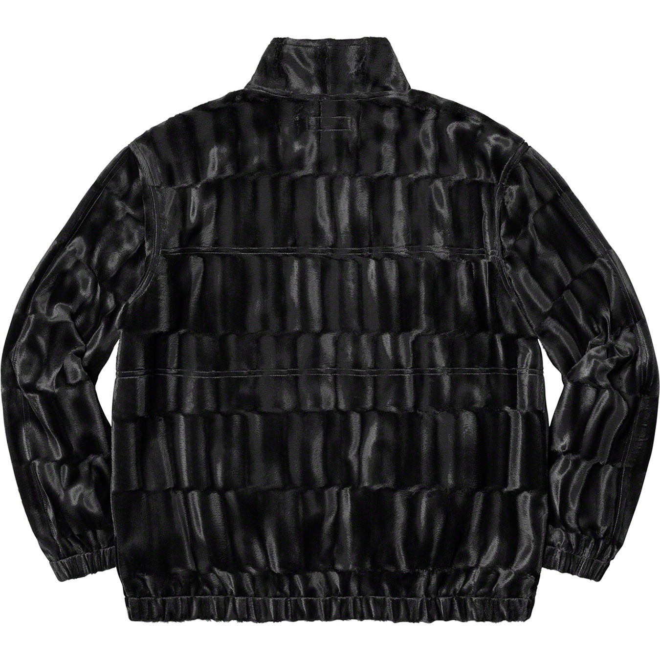 Supreme Velour Track Jacket (FW21) - Black - $138