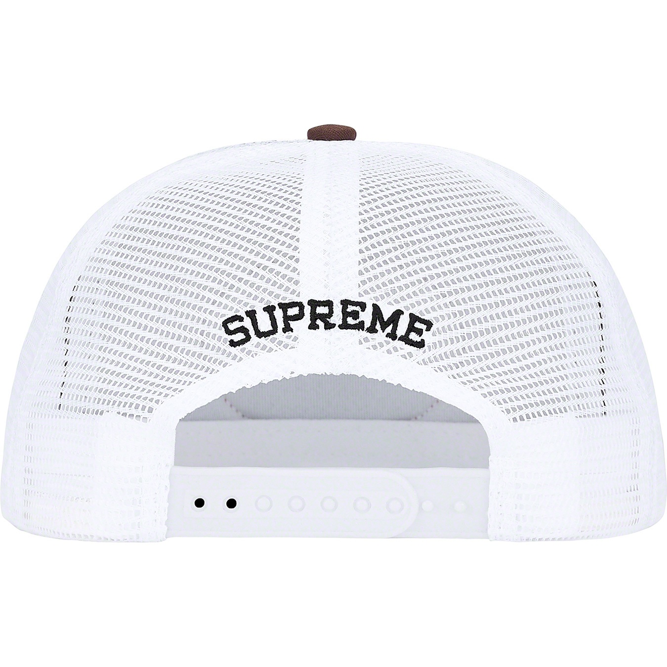 Supreme Authorized Mesh Back 5-Panel (FW21) - Brown - $42