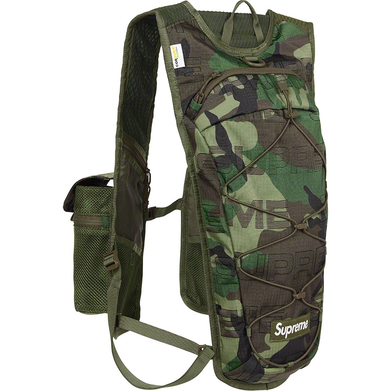 Supreme Pack Vest (FW21) - Woodland Camo - $138
