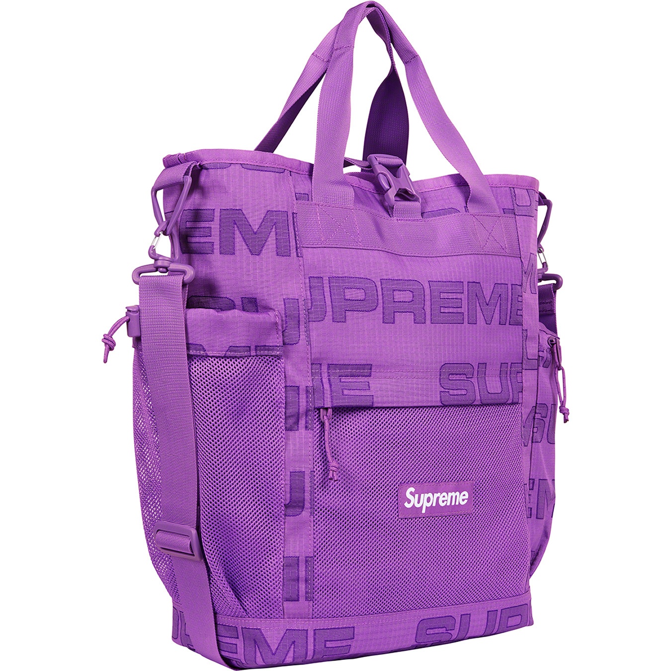Supreme Utility Tote (FW21) - Purple - $118