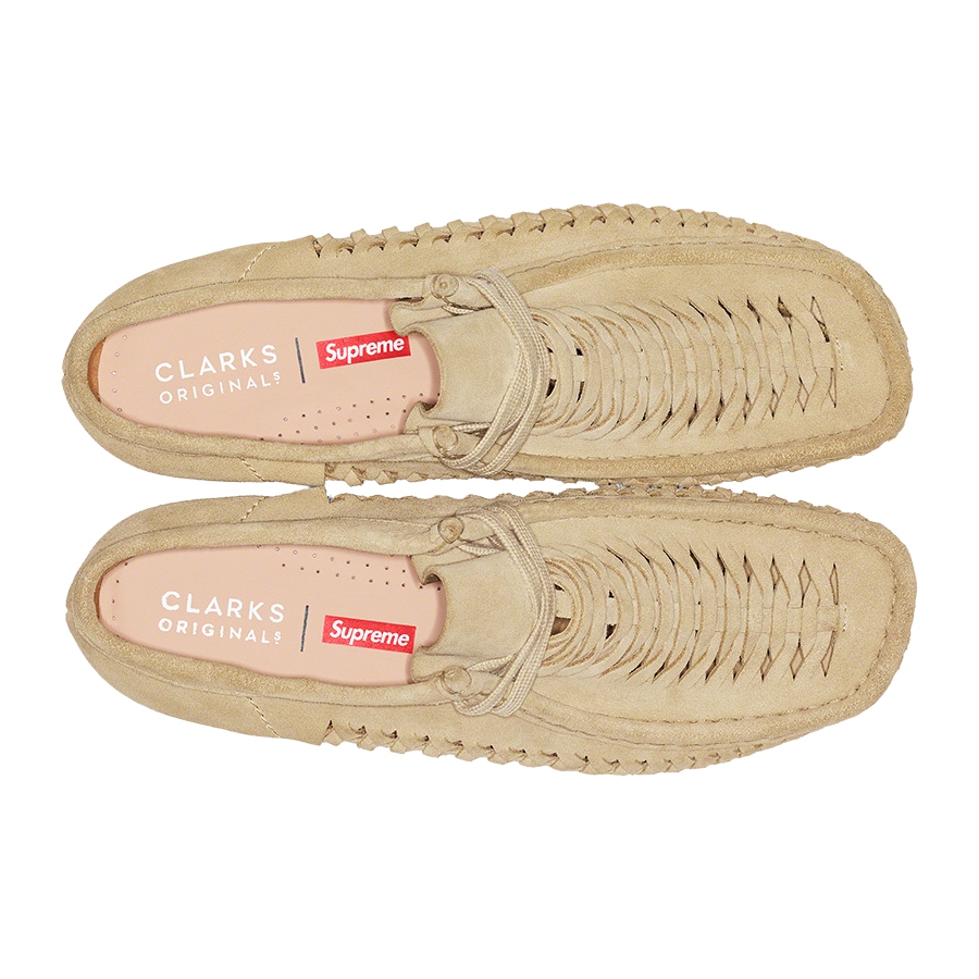 Supreme Supreme Clarks Originals Woven Wallabee (FW21) - $178