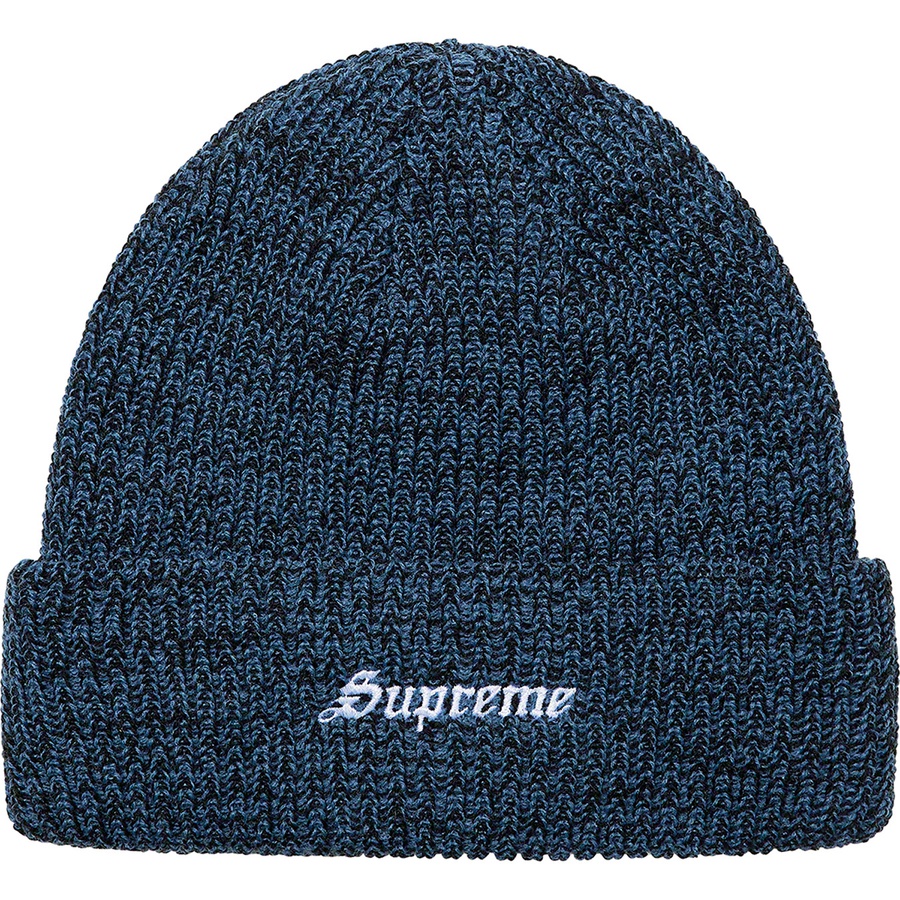Supreme Twisted Loose Gauge Beanie (FW21) - Blue - $38