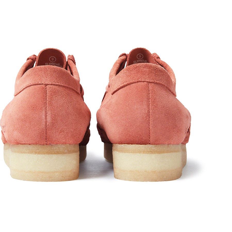 Supreme Supreme Clarks Originals Woven Wallabee (FW21) - Pink - $178