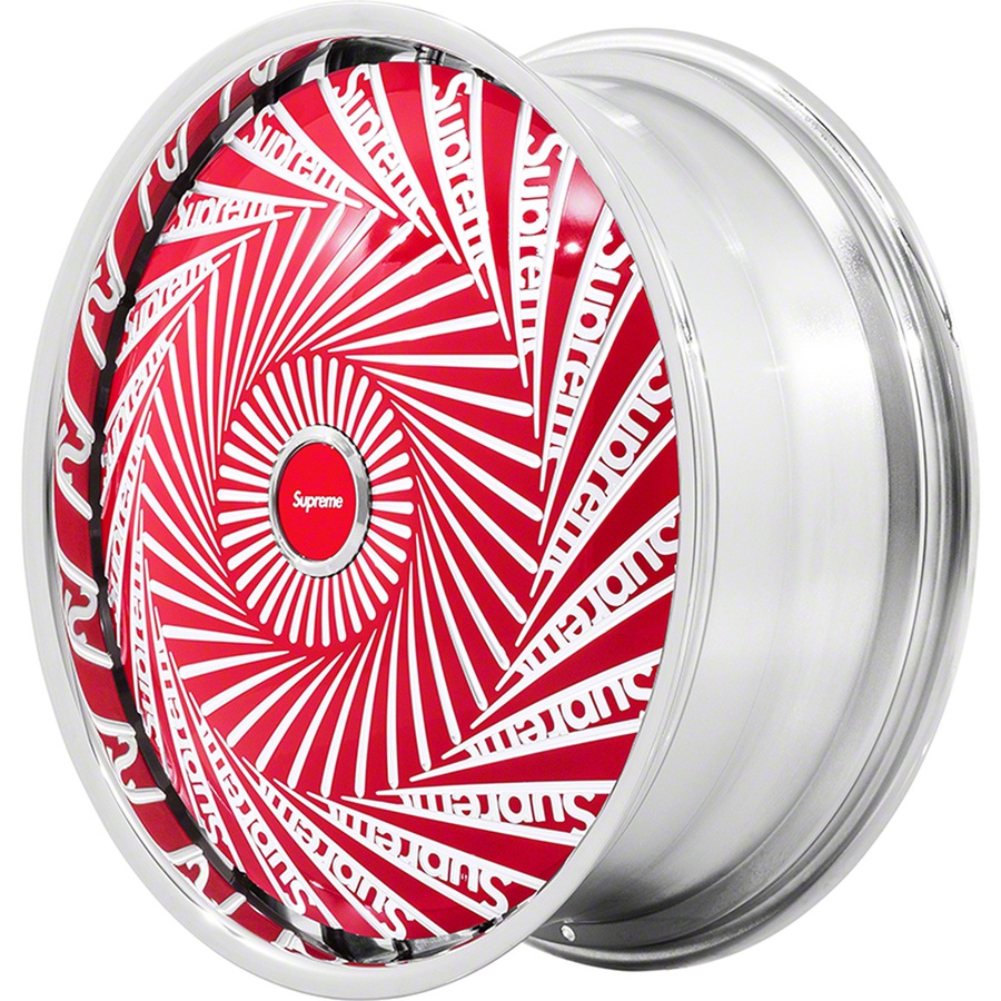 Supreme Supreme Dub Spinner Rims (Set of 4) (FW21) - Red - $12000