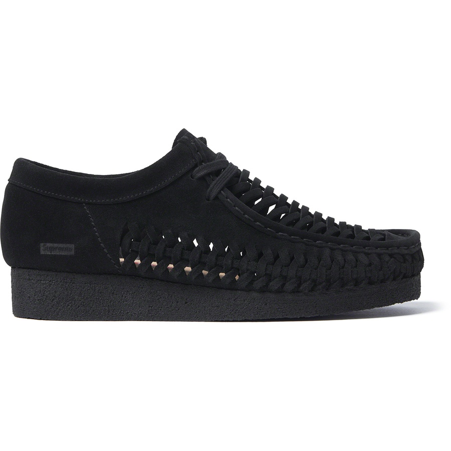 Supreme Supreme Clarks Originals Woven Wallabee (FW21) - Black - $178