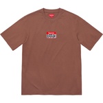 Supreme Gonz Nametag S S Top (FW21) - Brown