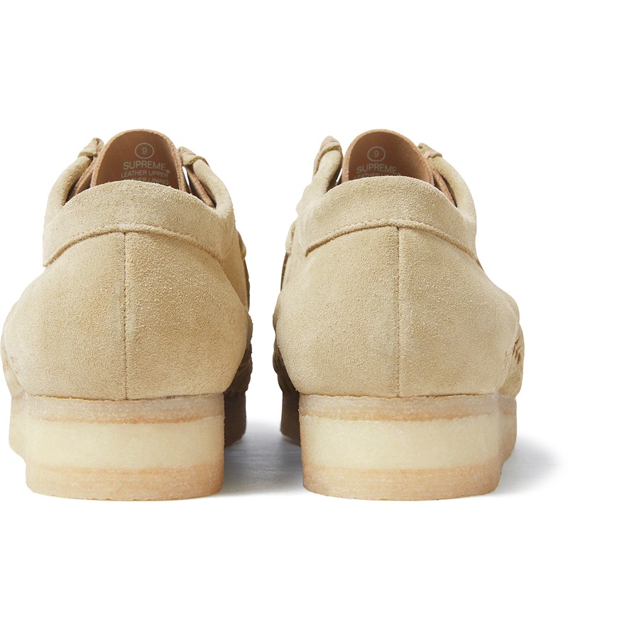 Supreme Supreme Clarks Originals Woven Wallabee (FW21) - Tan - $178