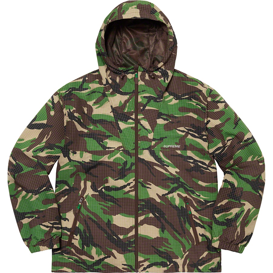 Supreme Support Unit Nylon Ripstop Jacket (FW21) - Swirl Camo - $178