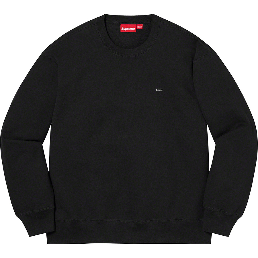 Supreme Small Box Crewneck (FW21) - Black - $138