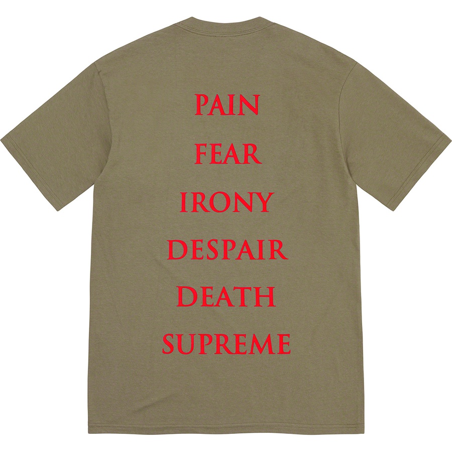 Supreme Supreme The Crow Tee (FW21) - Light Olive - $44