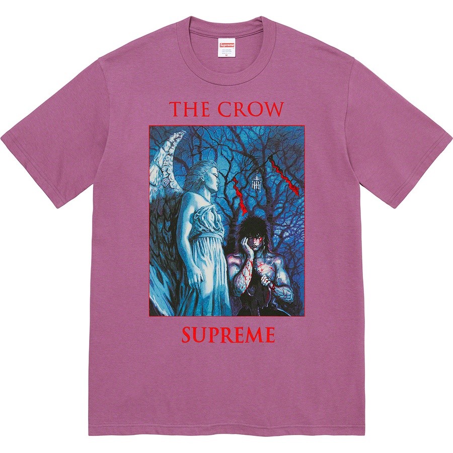 Supreme Supreme The Crow Tee (FW21) - Plum - $44