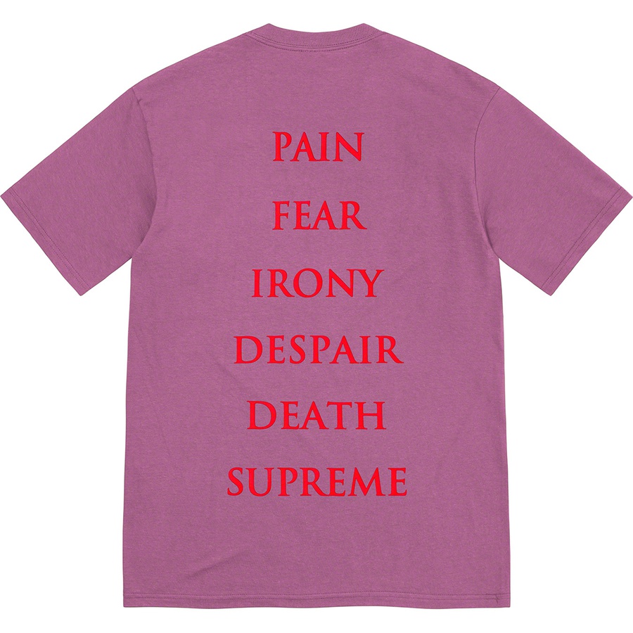 Supreme Supreme The Crow Tee (FW21) - Plum - $44