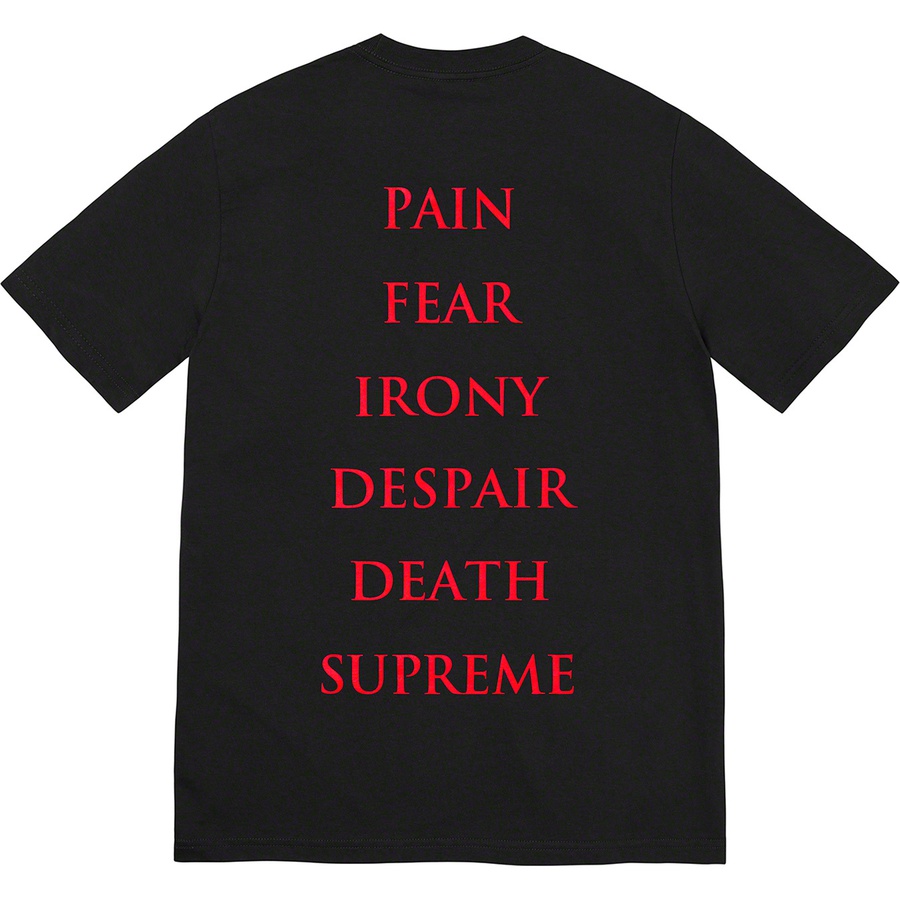 Supreme Supreme The Crow Tee (FW21) - Black - $44