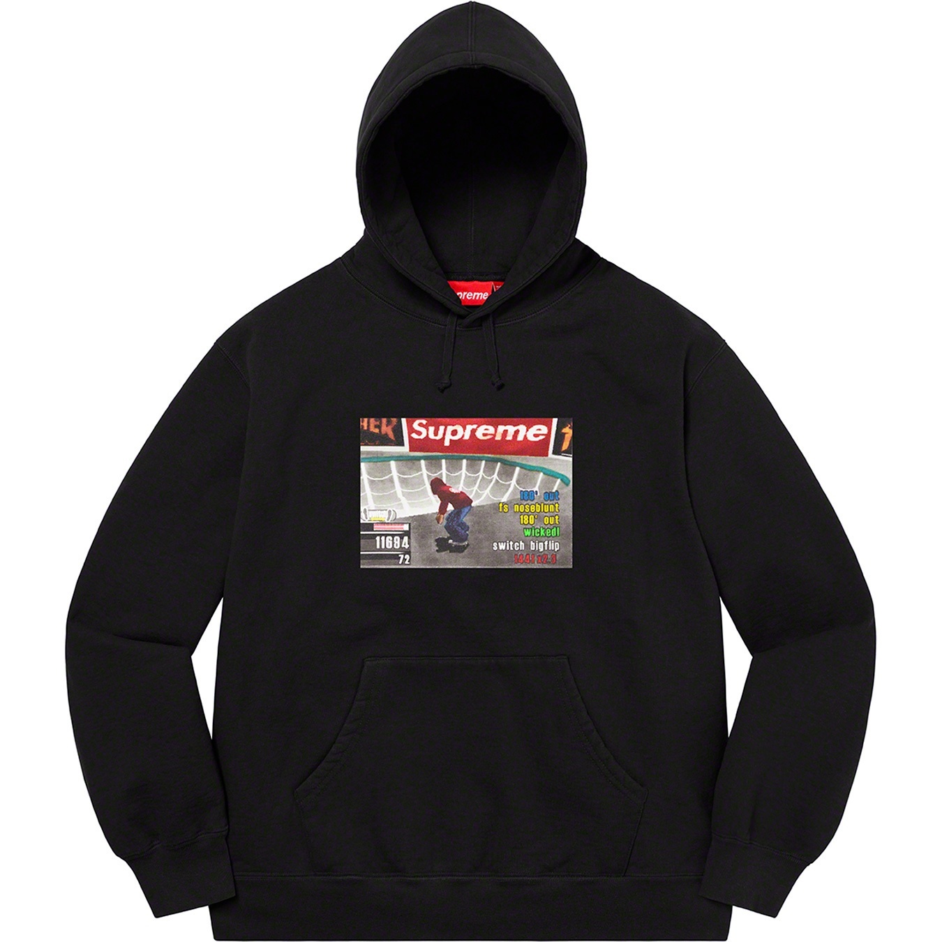 Supreme Supreme Thrasher Hooded Sweatshirt (FW21) - Black - $168