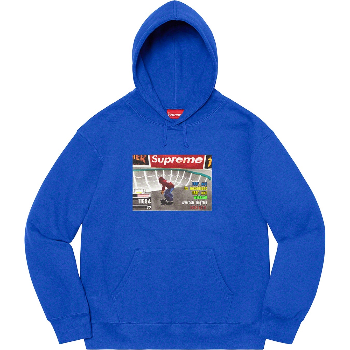Supreme Supreme Thrasher Hooded Sweatshirt (FW21) - Royal - $168