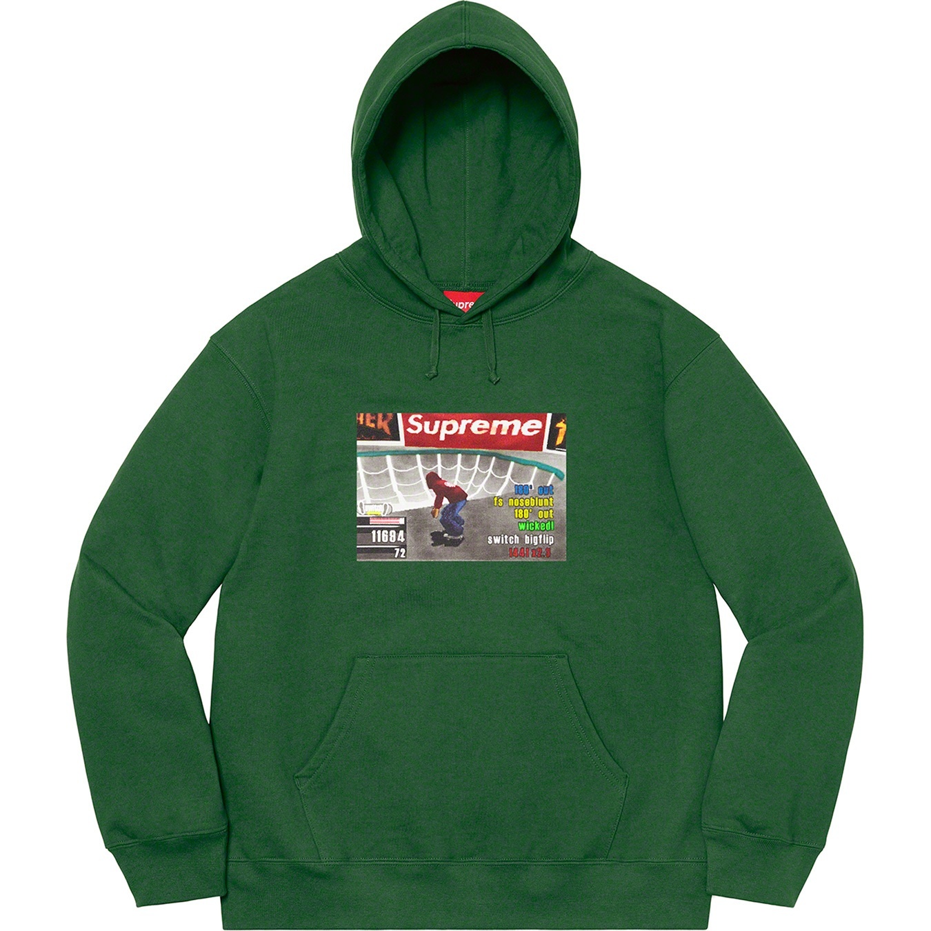 Supreme Supreme Thrasher Hooded Sweatshirt (FW21) - Green - $168
