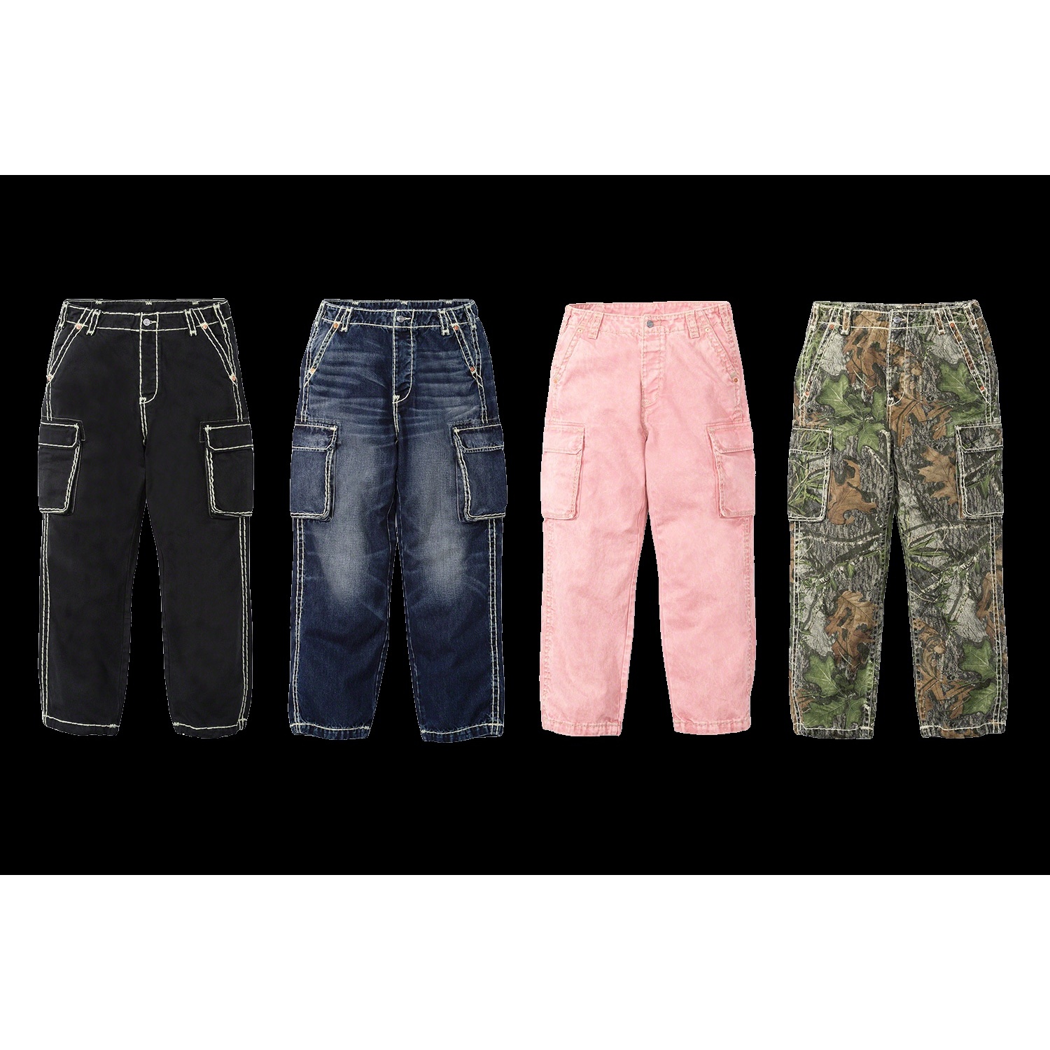 Supreme Supreme True Religion Denim Cargo Pant releasing on Week 6 for fall winter 2021