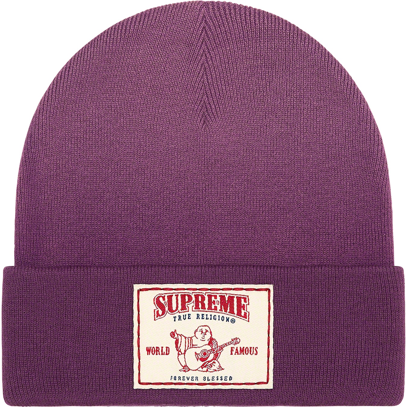 Supreme Supreme True Religion Beanie (FW21) - Purple - $40