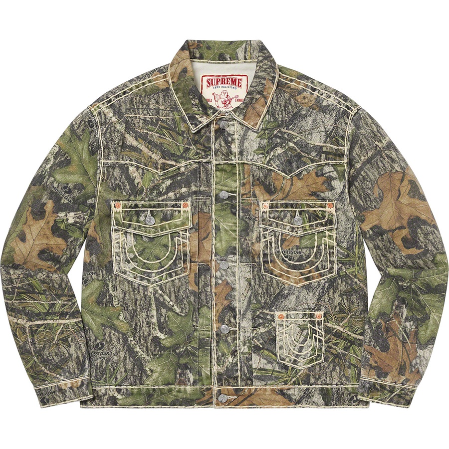 Supreme Supreme True Religion Denim Trucker Jacket (FW21) - Mossy Oak® Camo - $268