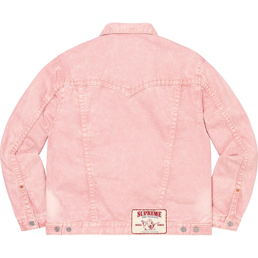 Supreme Supreme True Religion Denim Trucker Jacket (FW21) - Pink - $268