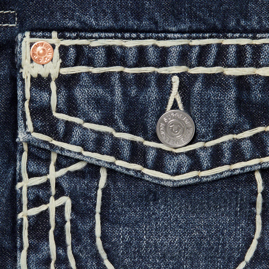 Supreme Supreme True Religion Denim Trucker Jacket (FW21) - Washed Blue - $268