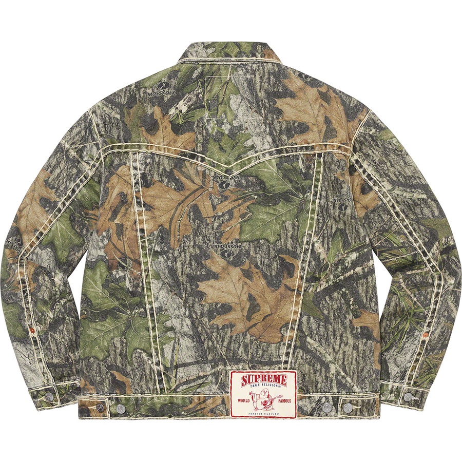 Supreme Supreme True Religion Denim Trucker Jacket (FW21) - Mossy Oak® Camo - $268