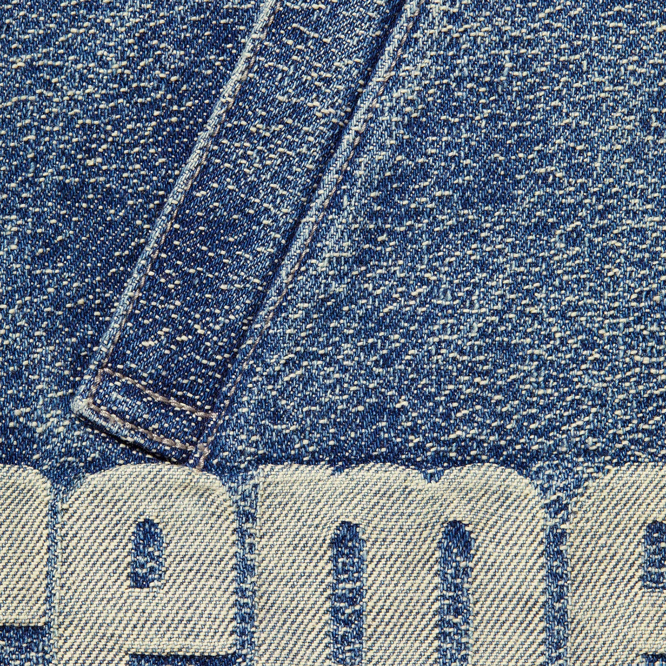 Supreme John Coltrane A Love Supreme Denim Harrington Jacket (FW21) - Blue - $278