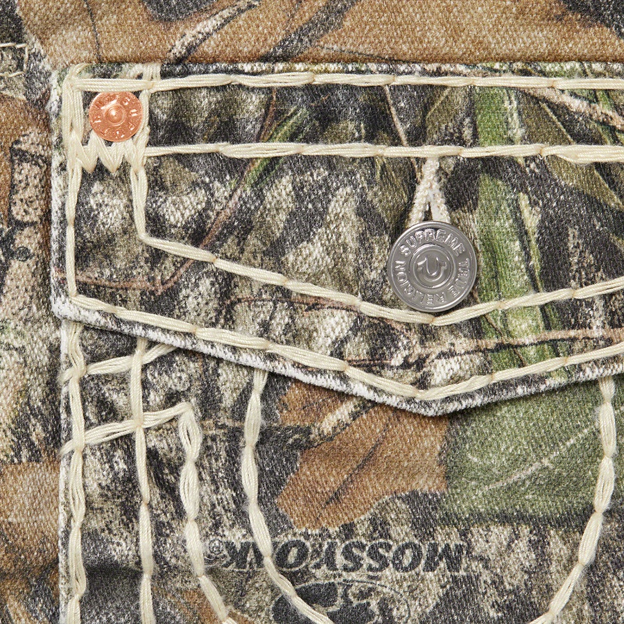 Supreme Supreme True Religion Denim Trucker Jacket (FW21) - Mossy Oak® Camo - $268