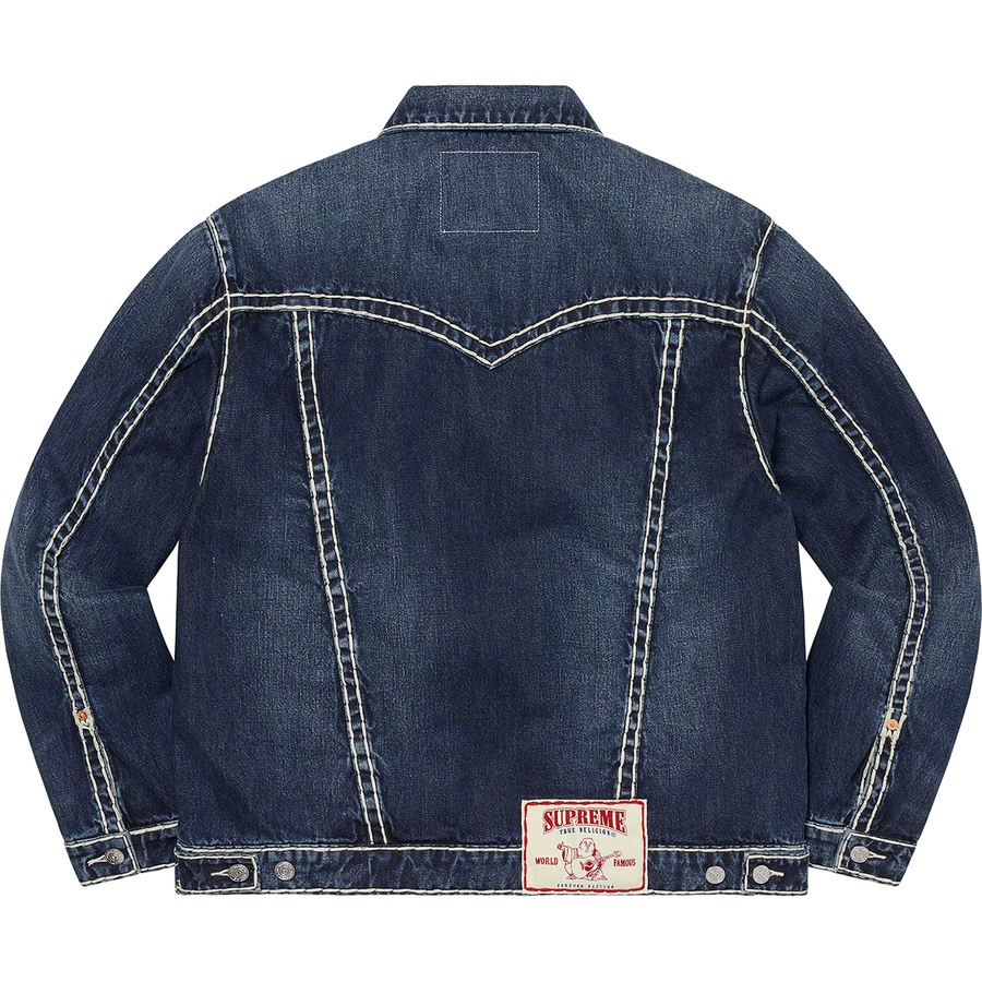 Supreme Supreme True Religion Denim Trucker Jacket (FW21) - Washed Blue - $268