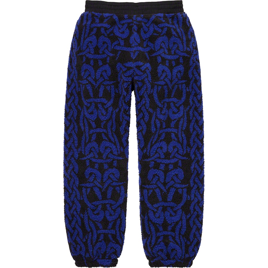 Supreme Celtic Knot WINDSTOPPER Fleece Pant (FW21) - Black - $168
