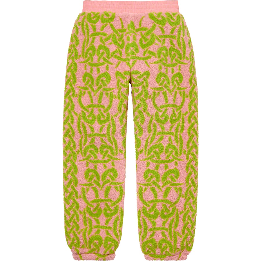 Supreme Celtic Knot WINDSTOPPER Fleece Pant (FW21) - Dusty Pink - $168
