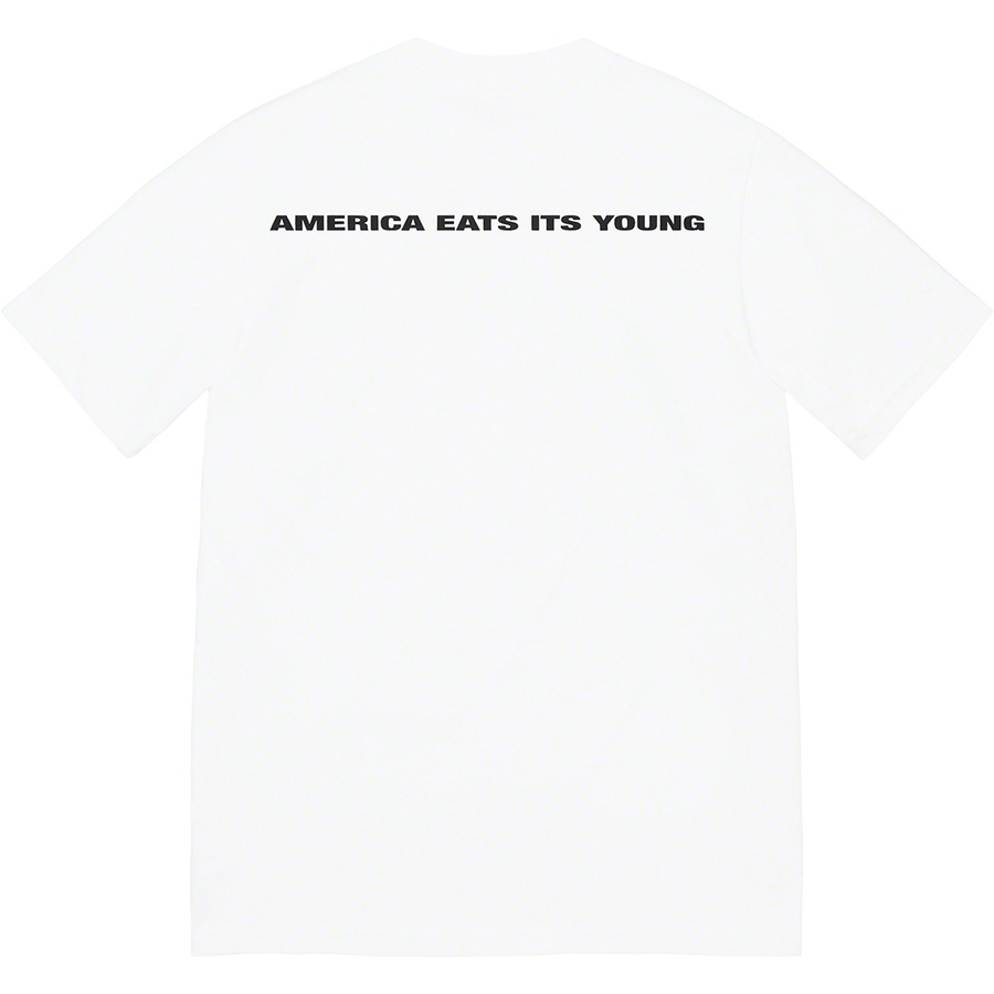 Supreme America Eats Its Young Tee (FW21) - White - $44